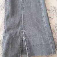 شلوار دخترانه به همراه یک عدد ژیله جین|لباس|خرم‌آباد, |دیوار