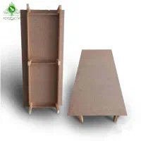 تخت رختخواب تمیز در حد نو