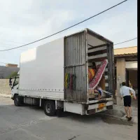 (کـوثر بار بندرکنگان)حمل اثاثیه باایسزو ۸تن مسقف
