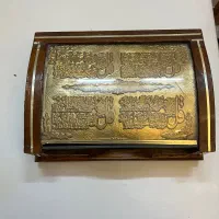 جعبه قرآن و تسبیح چوبی|صنایع دستی و سایر لوازم تزئینی|شاهرود, |دیوار