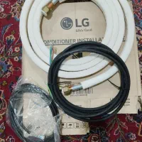 لوله مسی دولایه فنردار پک کامل5متری باکابل