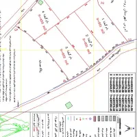 ۳قطعه زمین ۶۰۰متری کنار هم بر جاده،قطعه ای ۱۲۰۰