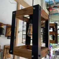 اویز چوبی|لوستر و چراغ آویز|اصفهان, فجر|دیوار