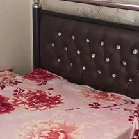 تخت یک نفره و دو نفره فلزی با تشک رویال