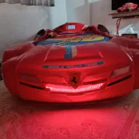 تخت کودک و نوجوان طرح ماشین|تخت و سرویس خواب|شهریار, یوسف آباد صیرفی|دیوار