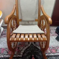 صندلی راک با روکش دار