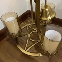 لوستر ۳ شعله|لوستر و چراغ آویز|کرج, گوهردشت|دیوار