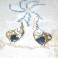 گوشواره طره قلب|جواهرات|تهران, اتابک|دیوار