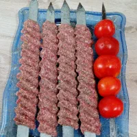 مایه کباب کوبیده خانگی،کاملا بهداشتی آماده سیخ زدن