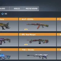 اکانت کالاف موبایل کاملا صیف (تمپلار متیک )