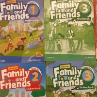 کتاب های زبان Family friends|کتاب و مجله آموزشی|تهران, وردآورد|دیوار