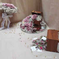 تزیینات حرفه ای سینی حنا بندان|خدمات پذیرایی، مراسم|قم, صفائیه|دیوار