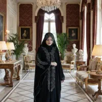 چادر عبایی|لباس|کرمان, |دیوار