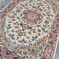 قالیچه دستباف گل ابریشم کاشمر نقشه تبریز|فرش|کرج, برغان|دیوار