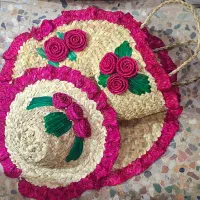 ست حصیری خوشگل و خاص پسند