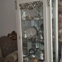 بوفه سفید رنگ کلاسیک