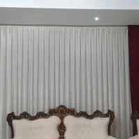 پرده حریر کتان ووالان