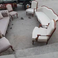 مبل استیل فرانسوی ابزاری کلاسیک آداک|مبلمان خانگی و میز عسلی|مشهد, گرجی علیا|دیوار