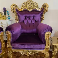 مبل سلطنتی ۷ نفره (درحدنو)|مبلمان خانگی و میز عسلی|خلخال, |دیوار