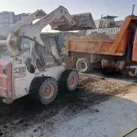 بابکت،حمل نخاله همراه با خاور