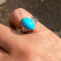 فیروزه خالص نیشابور، کمیاب قدیمی|جواهرات|ماهدشت, |دیوار