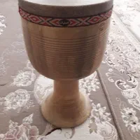 تنبک شیرانی  چوب گردو|سازهای سنتی|مبارکه, |دیوار