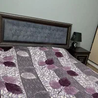 ست کامل تخت خواب با کمد اضافی و تخت کودک