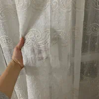 پرده حریر ترک‌|پرده، رانر، رومیزی|قم, شهرک مهدیه (مدرس)|دیوار