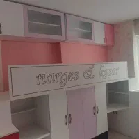 ست تخت و کمد نوجوان ملامینه