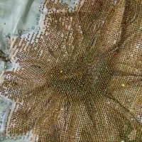 ساتن نگین دار(طلاکوب)