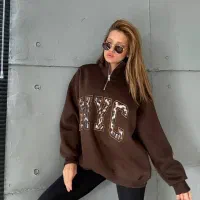 نیم زیپ پلنگی NYC|لباس|تهران, بازار|دیوار