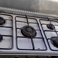 اجاق گاز ۵ شعله فردار وجوجه گردان تایمردار