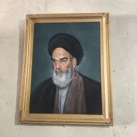 تابلو نقاشی امام خمینی