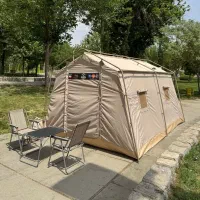 چادر مسافرتی حرفه‌ای چهارفصل KMS نصب سریع