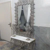 آینه وشعمدون برنجی|آینه|تهران, خزانه|دیوار