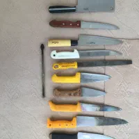 تعدادی چاقوی آشپزخانه|ظروف پخت‌وپز|تهران, کیانشهر|دیوار