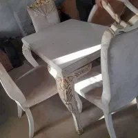 میز غذاخوری چوبی