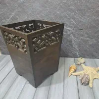 سطل کنار سالنی،(چوبی)|صنایع دستی و سایر لوازم تزئینی|قم, پردیسان|دیوار