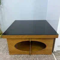 میز وسط مبل به همراه ۴عدد گل میز