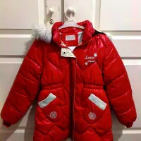 کاپشن دخترانه قرمز عایق دما و رطوبت