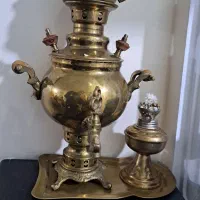 سماور برنزی انتیک قدیمی