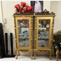 بوفه ورق طلا کاملا سالم وشیک مناسب جهزیه