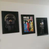 سه تا تابلو سایز بزرگ نو