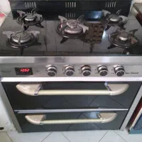 اجاق گاز ۵شعله جدید طرح فر