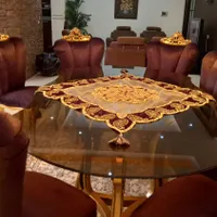 میز نهار خوری کلاسیک سلطنتی ۸نفره