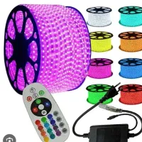 لامپ شلنگی نور مخفی وایرلس2835 RGB هفت رنگ گارانتی