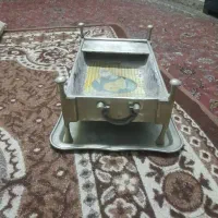 منقل وسینی ورشو با سماور ورشو|کلکسیون اشیاء عتیقه|سیلاخور, |دیوار