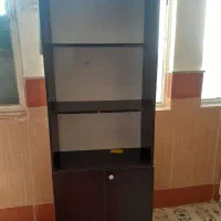 کتابخانه تمیزو سالم|کتابخانه، شلف، قفسه‌های دیواری|قم, شهرک امام حسین|دیوار