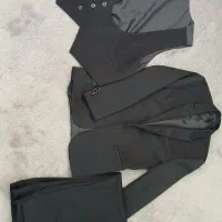 کت شلوار و ژیله پسرانه سایز ۲۲و ۳۶