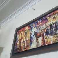 تابلو نقاشی زیبا.معاوضه با پرنده|تابلو، نقاشی، عکس|تهران, شهرک فردوس (حسینی)|دیوار